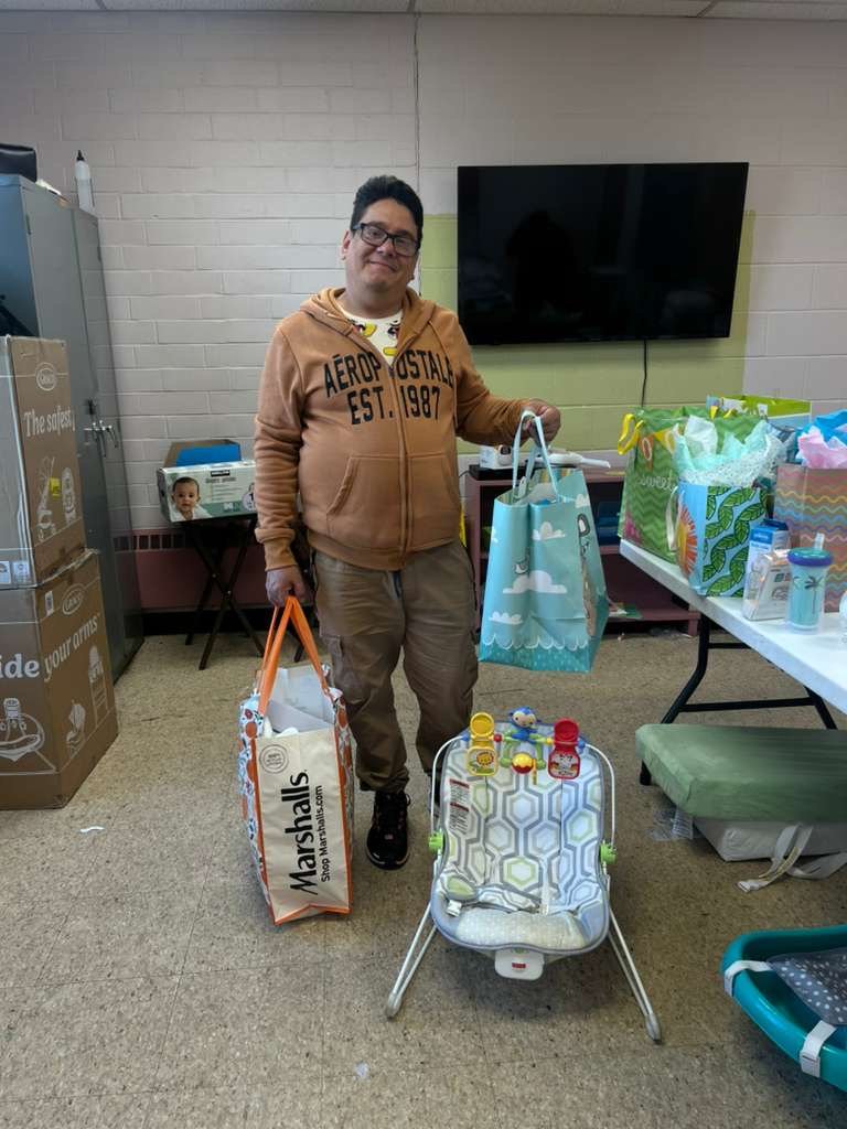 A gathering centered on baby and family essentials